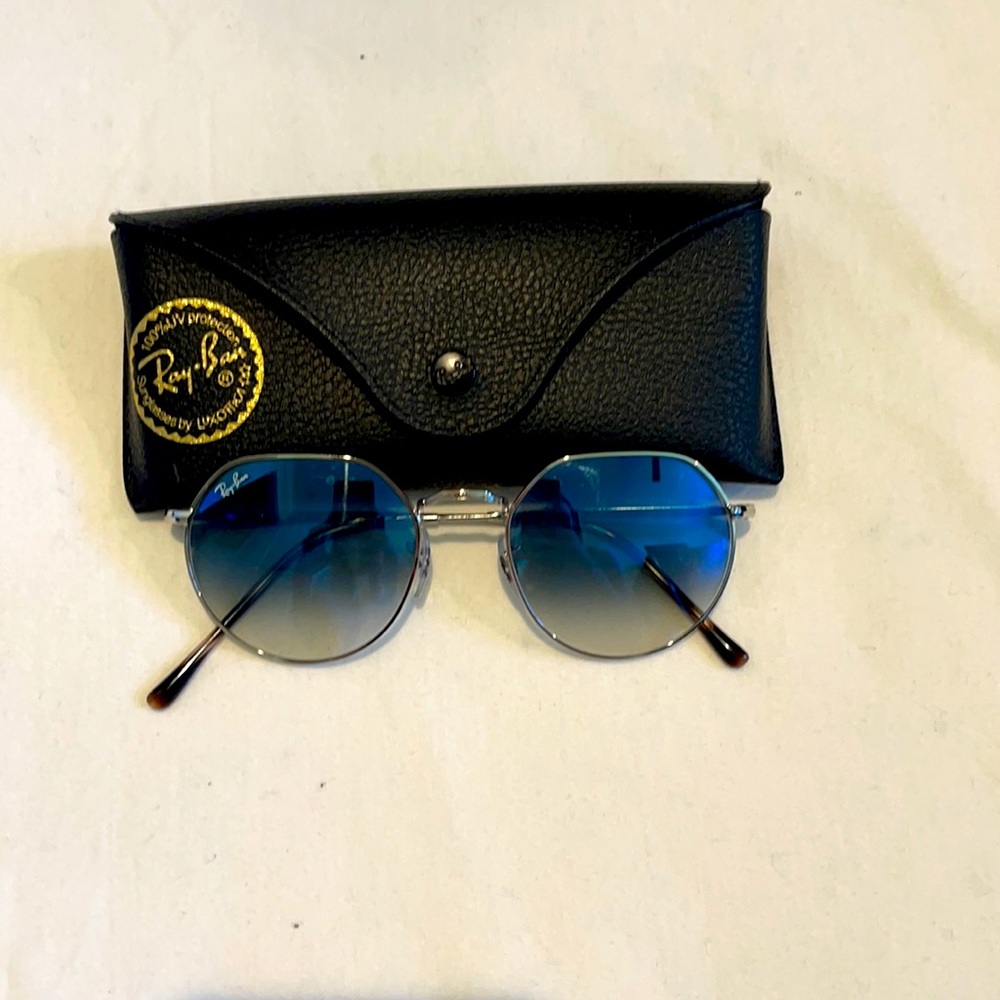 Ray Ban sunglasses blue lens